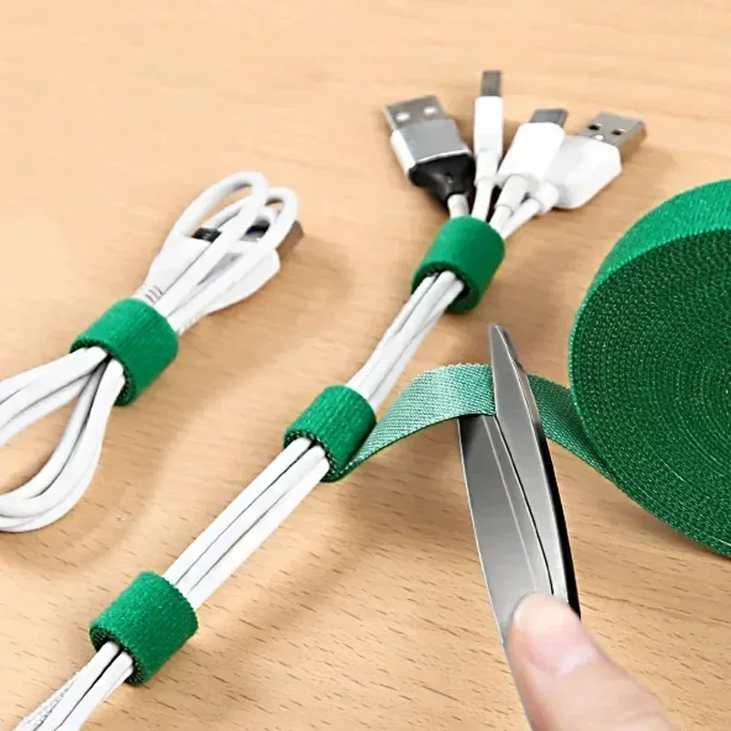 5M/Roll 12mm Width Cable Organ - Cable Velcro Strap recension och pris