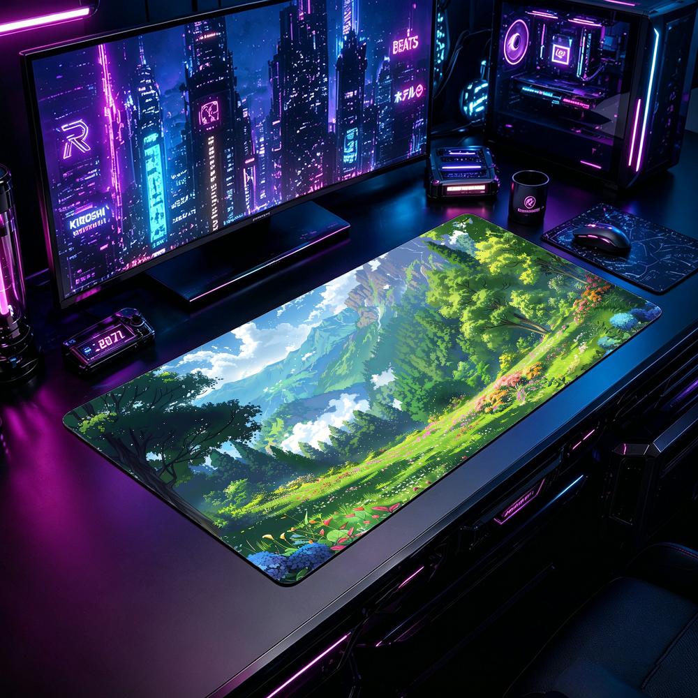 Nature MMountains and forestse - Desk Setup Pc And Laptop recension och pris