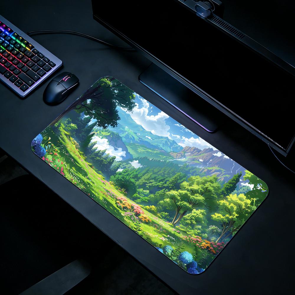 Nature MMountains and forestse - Desk Setup Pc And Laptop recension och pris