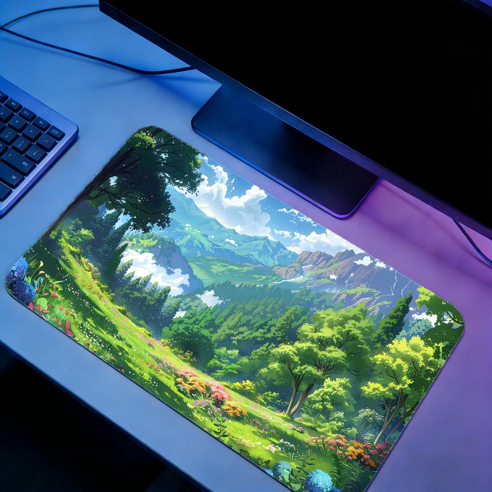 Nature MMountains and forestse - Desk Setup Pc And Laptop recension och pris