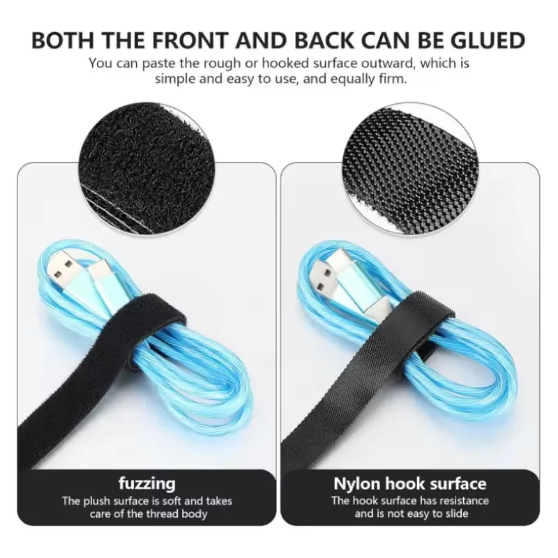 1/5M Cable Manager Data Cable  - Cable Velcro Strap recension och pris