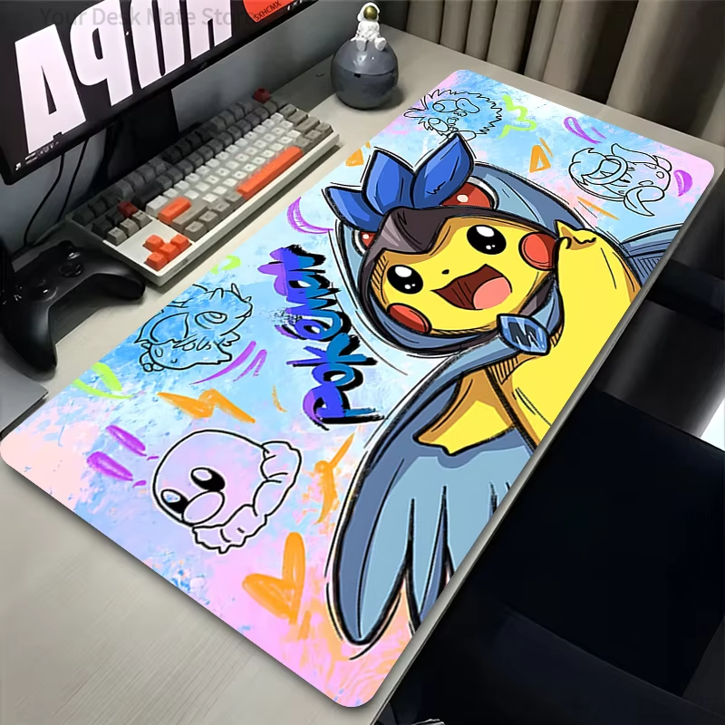 Pikachu Cosplay Dark Anime Gam - Desk Setup Dark recension och pris
