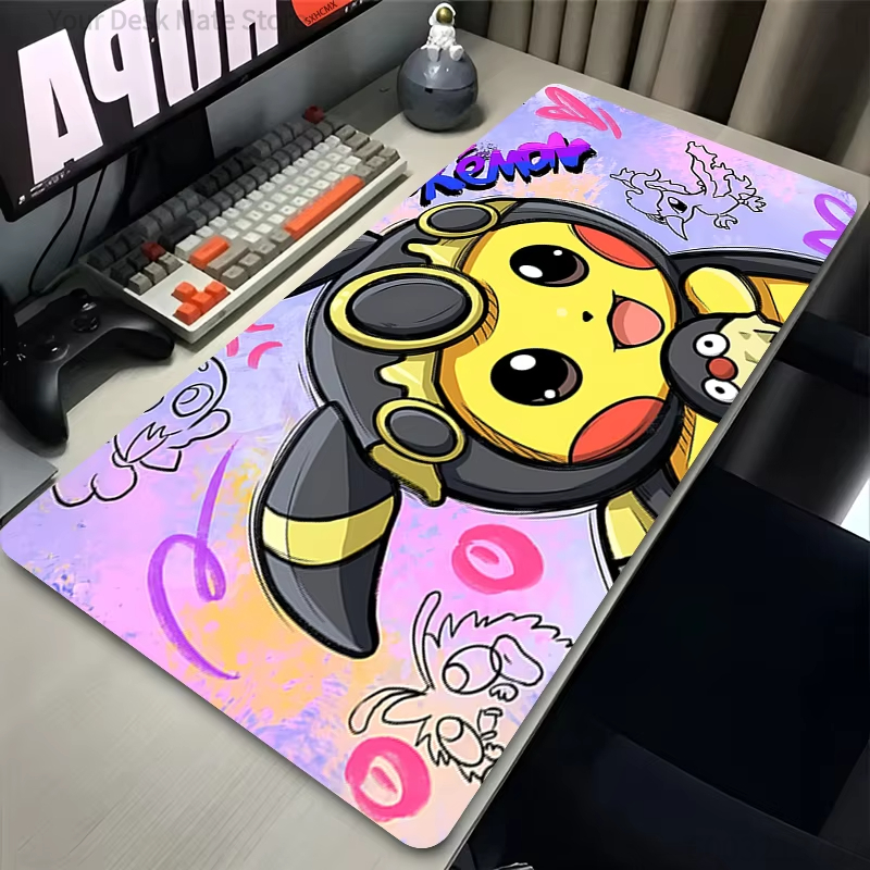 Pikachu Cosplay Dark Anime Gam - Desk Setup Dark recension och pris