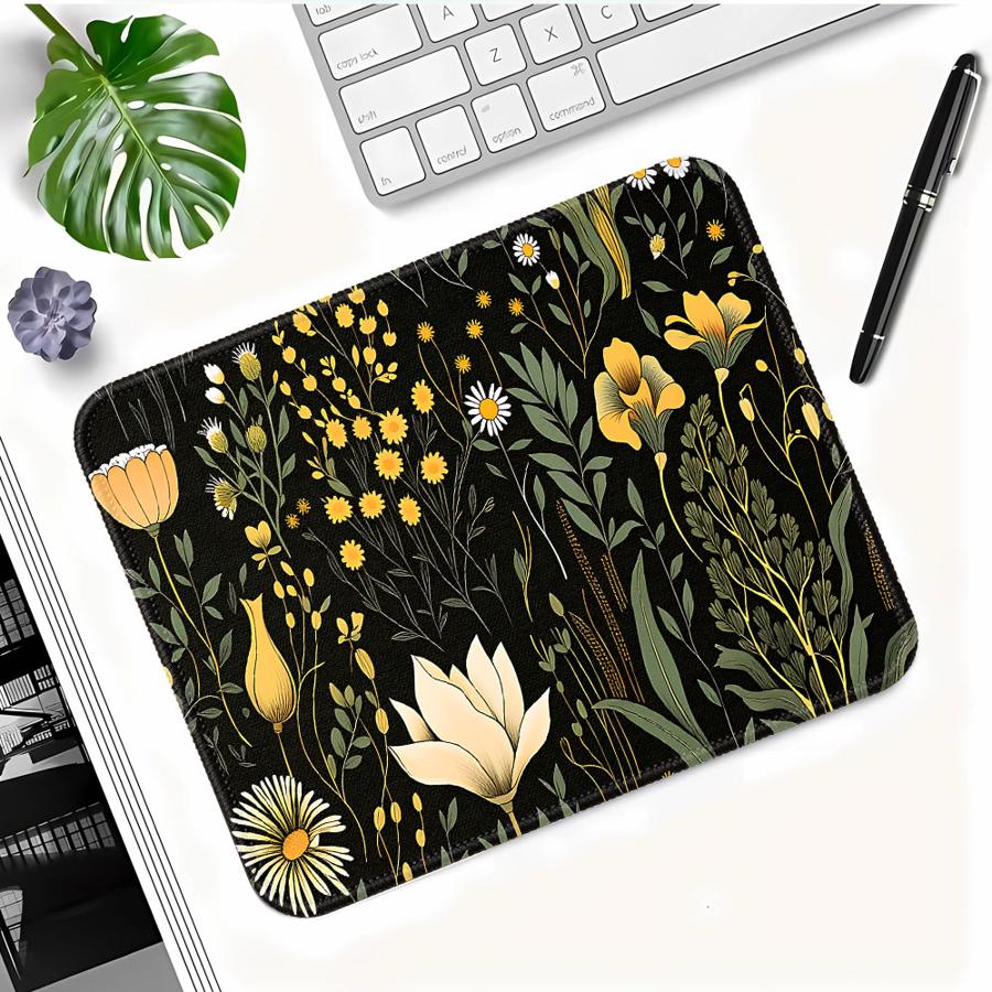 Anti slip Mouse Pad Computer L - Desk Setup Dark recension och pris