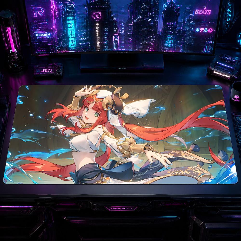 Gaming Mouse Pad NNilou Genshi - Desk Setup Pc And Laptop recension och pris