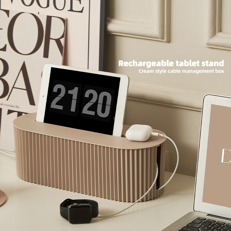 Cable Organizer Box - Hide Wir - Desk Setup Clean recension och pris