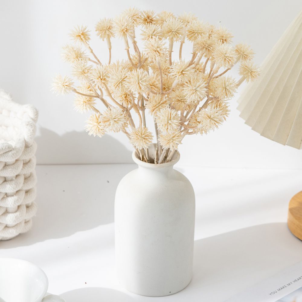 Artificial Plants Spike ball H - Desk Setup Plants recension och pris