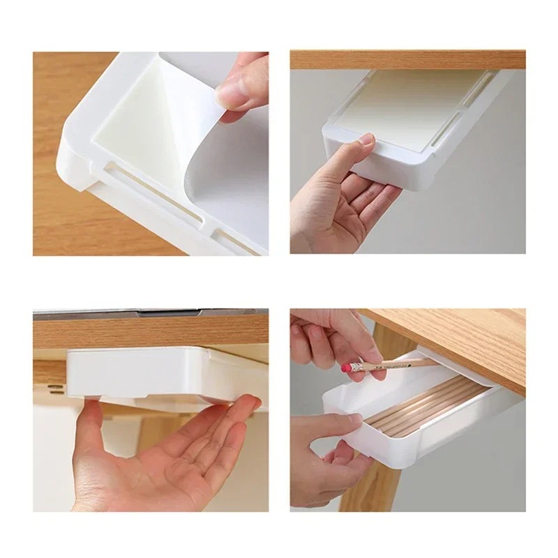 Self Adhesive Storage Drawer B - Desk Setup Home recension och pris