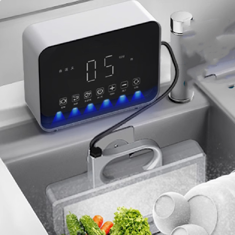 Ultrasonic Dishwasher Househol - Desk Setup Clean recension och pris